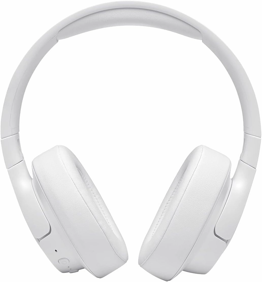 JBL Tune 760NC - Lightweight, Foldable Over-Ear Wireless Headphones with Active Noise Cancellation - White (Renewed)