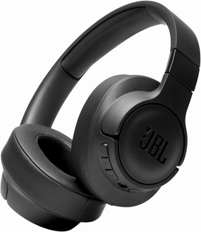JBL Tune 760NC - Wireless Over-ear Noise Cancelling headphones, JBL Pure Bass Sound, Voice Assist, Google Fast Pair, Up to 50Hrs of Battery with ANC off, Lightweight and foldable design (Black) noise cancelling headphones,ANC headphones,travel headphones,