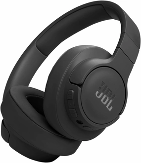 JBL Tune 770NC - Adaptive Noise Cancelling with Smart Ambient Wireless Over-Ear Headphones, Bluetooth 5.3, Up to 70H Battery Life with Speed Charge, Lightweight (Black) (Renewed) over-ear headphones,closed back headphones,wireless studio cans,