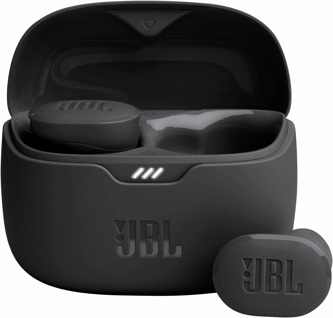 JBL Tune Buds - True wireless Noise Cancelling earbuds, JBL Pure Bass Sound, Bluetooth 5.3, 4-Mic technology for Crisp, Clear Calls, Up to 48 hours of battery life, Water and dust resistant (Black) wireless earbuds,Bluetooth earphones,true wireless stereo,