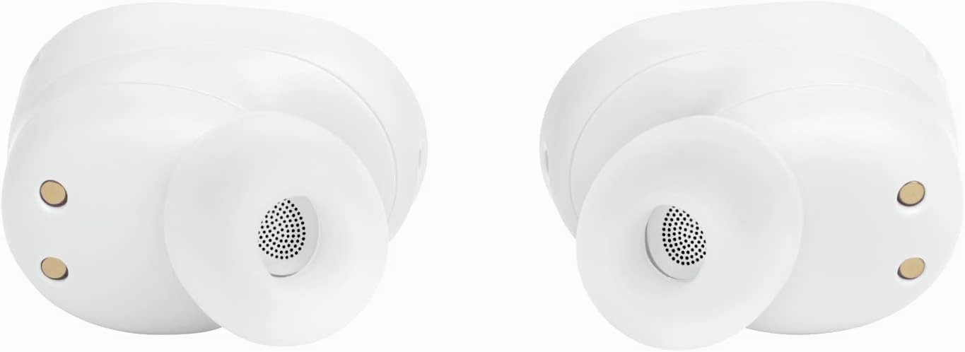 JBL Tune Buds - True wireless Noise Cancelling earbuds, JBL Pure Bass Sound, Bluetooth 5.3, 4-Mic technology for Crisp, Clear Calls, Up to 48 hours of battery life, Water and dust resistant (White)