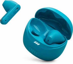 JBL Tune Flex 2 - True Wireless Noise Cancelling Earbuds Spatial Sound and Smart Ambient Technology, 6 mics for Perfect Calls, up to 48Hrs of Playback, IP54 Dust & Water Resistant (Teal) wireless earbuds,Bluetooth earphones,true wireless stereo,