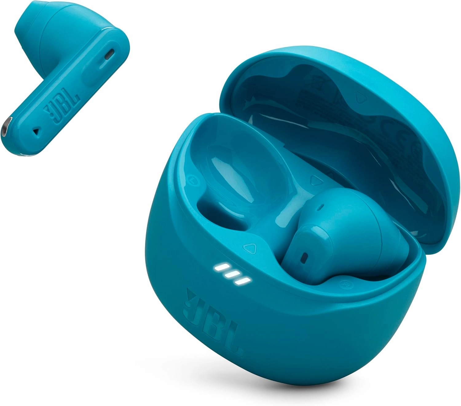 JBL Tune Flex 2 - True Wireless Noise Cancelling Earbuds Spatial Sound and Smart Ambient Technology, 6 mics for Perfect Calls, up to 48Hrs of Playback, IP54 Dust & Water Resistant (Teal) wireless earbuds,Bluetooth earphones,true wireless stereo,