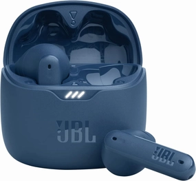 JBL Tune Flex - True Wireless Noise Cancelling Earbuds (Blue), Small wireless earbuds,Bluetooth earphones,true wireless stereo,