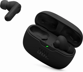 JBL Vibe Beam 2 - True Wireless Noise Cancelling Earbuds Pure Bass Sound & Smart Ambient Technology, 4mics for Crisp, Clear Calls, up to 40Hrs of Playback, IP54 Dust & Water Resistant (Black) wireless earbuds,Bluetooth earphones,true wireless stere