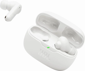 JBL Vibe Beam 2 - True Wireless Noise Cancelling Earbuds Pure Bass Sound & Smart Ambient Technology, 4mics for Crisp, Clear Calls, up to 40Hrs of Playback, IP54 Dust & Water Resistant (White) wireless earbuds,Bluetooth earphones,true wireless stere