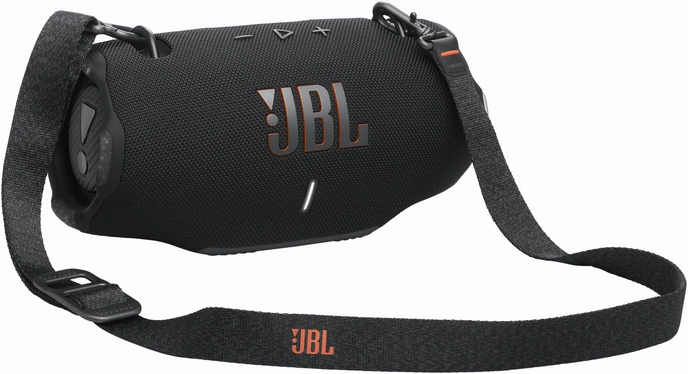 JBL Xtreme 4 - Portable Bluetooth Speaker, Powerful Sound and Deep Bass, IP67 Waterproof, 24 Hours of Playtime, Powerbank, PartyBoost for Multi-Speaker Pairing (Black)