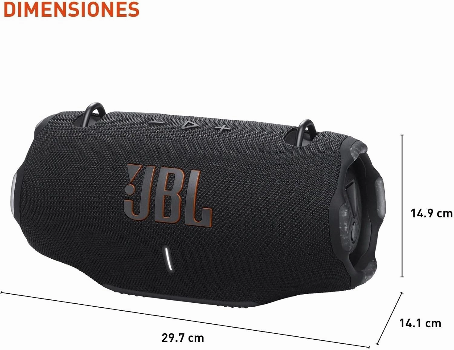JBL Xtreme 4 - Portable Bluetooth Speaker, Powerful Sound and Deep Bass, IP67 Waterproof, 24 Hours of Playtime, Powerbank, PartyBoost for Multi-Speaker Pairing (Black)