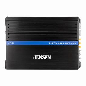 JENSEN JA1CH Class-D Mono Amplifier Car Audio | 1000 Watts Peak Power | Efficient Compact Design | Bridegeable power amplifier,stereo amp,hi-fi power amp,