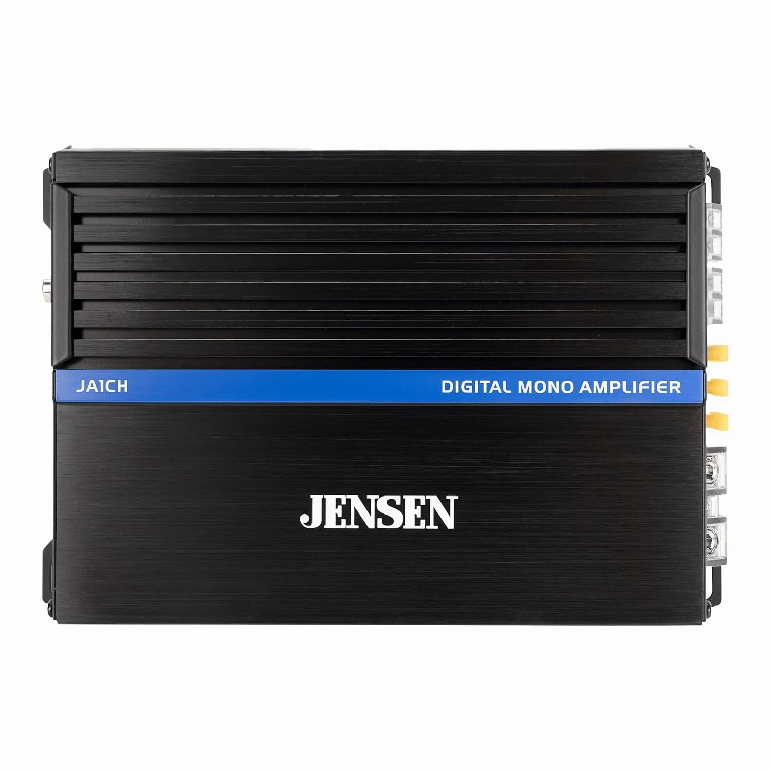 JENSEN JA1CH Class-D Mono Amplifier Car Audio | 1000 Watts Peak Power | Efficient Compact Design | Bridegeable power amplifier,stereo amp,hi-fi power amp,