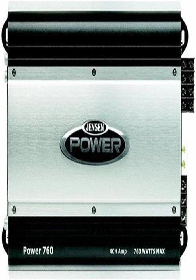 Jensen Power760 4-Channel 760 Watt Amplifier (Black) power amplifier,stereo amp,hi-fi power amp,