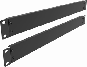 Jingchengmei 2 Pack 1U Metal Disassembled Blank Panel 1U Rack Mount Spacer for 19in Server Rack Enclosure or Network Cabinet, Black (ABPA2PC) rackmount gear,audio rack equipment,studio rackmounts,