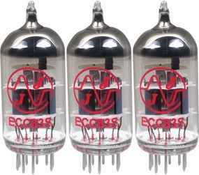 JJ 12AX7 / ECC83 Preamp Vacuum Tubes (Three Pack) tube amplifier,valve amp,audiophile tube stereo,