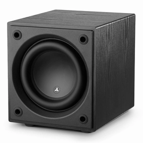 JL Audio Dominion d108 8" Powered Subwoofer - Each (Black Ash) Subwoofers,Bass Speakers,Woofers