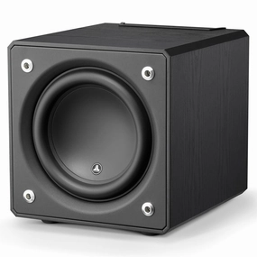 JL Audio E110 E-Sub 10-inch 1200W Powered Subwoofer - Each (Black Ash) Subwoofers,Bass Speakers,Woofers