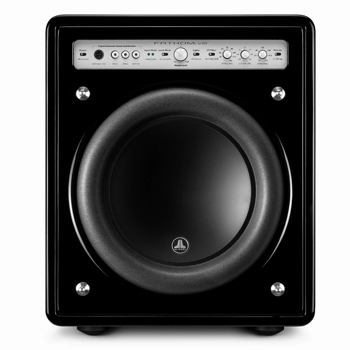 JL Audio Fathom f110v2 10" Powered Subwoofer (Black Gloss)
