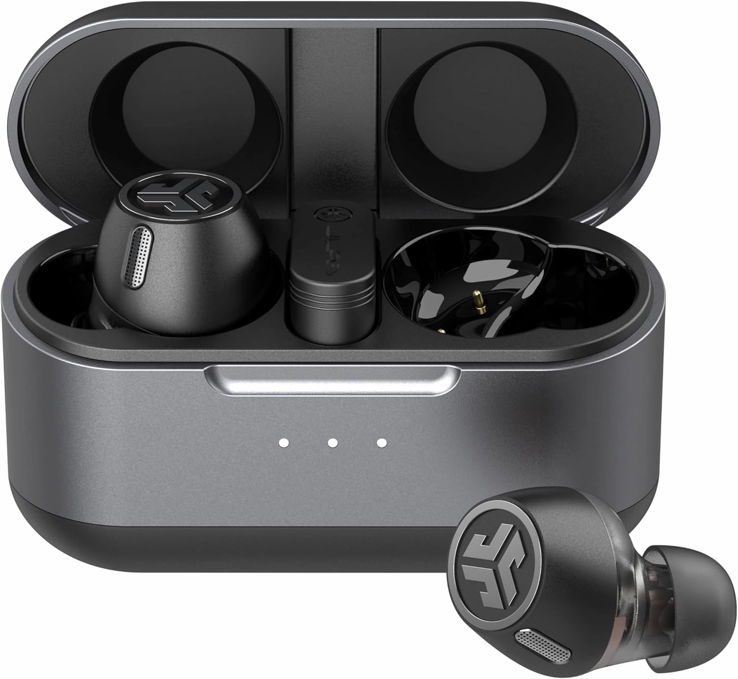 JLab Epic Lab Edition True Wireless Earbuds, Hybrid Dual Drivers, Spatial Audio, Multipoint BT, Wireless or USB-C Charging, Wear Detect Auto Play/Pause, Google Fast Pair audiophile headphones,high-end headphones,studio over-ear,