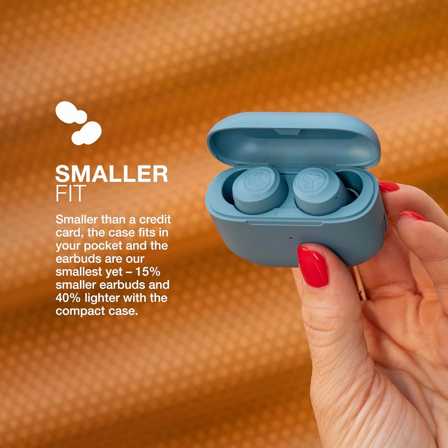 JLab Go Air Pop True Wireless Bluetooth Earbuds   Charging Case, Slate, Dual Connect, IPX4 Sweat Resistance, Bluetooth 5.1 Connection, 3 EQ Sound Settings Signature, Balanced, Bass Boost