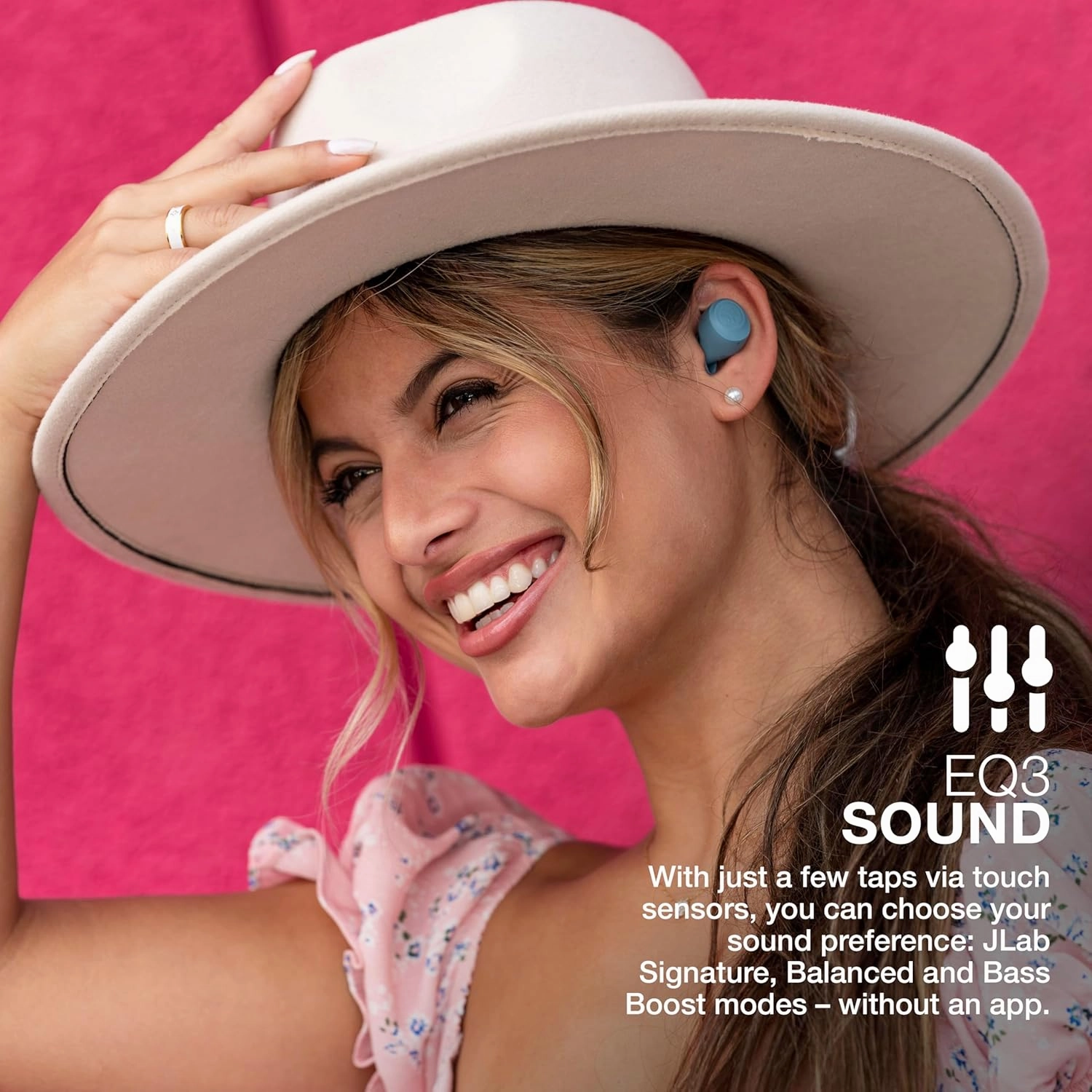 JLab Go Air Pop True Wireless Bluetooth Earbuds   Charging Case, Slate, Dual Connect, IPX4 Sweat Resistance, Bluetooth 5.1 Connection, 3 EQ Sound Settings Signature, Balanced, Bass Boost