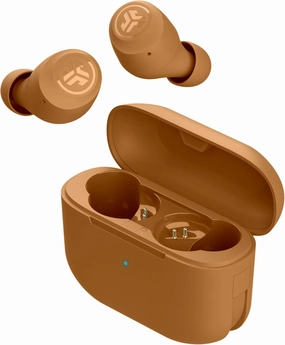 JLab Go Air Tones  True Wireless Earbuds Designed with Auto On and Connect, Touch Controls, 32  Hours Bluetooth Playtime, EQ3 Sound, and Dual Connect, Natural Earthtone Color (7572 W) wireless earbuds,Bluetooth earphones,true wireless stereo,