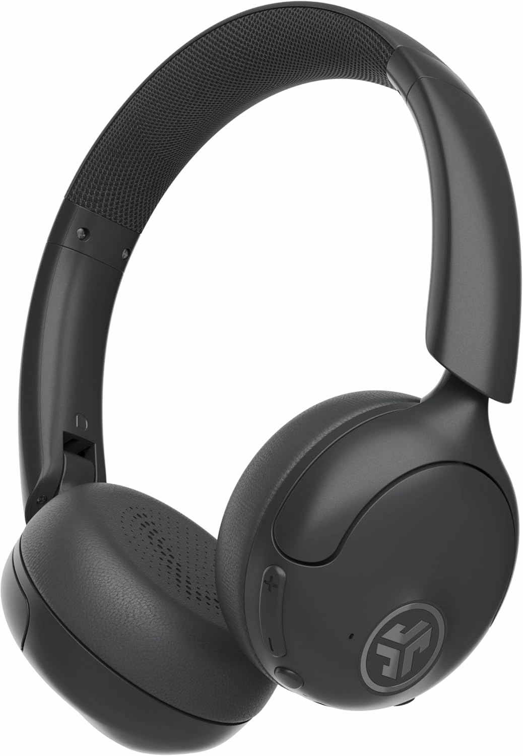 JLab Go Lux ANC Wireless Headphones, Graphite, Hybrid Active Noise Cancelling, Premium On-Ear Bluetooth Headset, Customizable Sound, Be Aware Mode, Cloud Foam Comfort, Multipoint Connection over-ear headphones,closed back headphones,wireless studio cans,