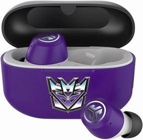 JLab JBuds ANC 3 Limited Edition Transformers Decepticon True Wireless Earbuds with Charging Case, 42 Hours Total Playtime, 9 Hours Per Charge, Smart Active Noise Canceling, Custom Sound via App wireless earbuds,Bluetooth earphones,true wireless stereo,