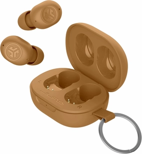 JLab JBuds Mini Tones True Wireless Bluetooth Earbuds   Charging Case, (7572 W), IP55 Sweat and Dust Proof, Bluetooth Multipoint, Be Aware Audio, 3 EQ Sound Settings, Crystal Clear Calls TWS earbuds,compact wireless buds,Bluetooth ear tips,