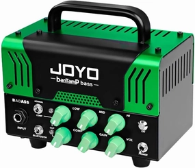 JOYO Bass Mini Amp Head 50 Watt Preamp Hybrid Tube Power Amplifier Head with 3 Band EQ & Bluetooth (No Sound,Need Extra Speaker) Badass tube amplifier,valve amp,audiophile tube stereo,