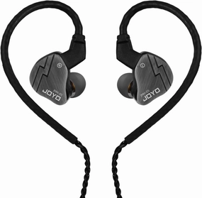 JOYO in Ear Monitor Headphones Wired IEM Earphones Noise Canceling High Resolution with Hybrid Drivers and Two Detachable Cables for Audio Recording Gaming Musicians (JMH-05) in-ear monitors,hi-fi IEMs,studio earphones,