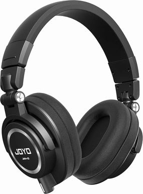 JOYO Studio Monitor Headphones Wired Audio Recording Monitor Headset Over Ear Headphones for Mixer Amplifier Podcast Keyboard Piano Deep Bass 3M Cable (JMH-01) headphone amplifier,portable amp,desktop headphone amp,