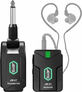 JOYO Wireless in Ear Monitor System 2.4G Wireless IEM System with Transmitter Clip on Receiver Automatic Pairing in-ear Monitoring for Studio,Guitar,DJ,Live Performance (JW-07) in-ear monitors,hi-fi IEMs,studio earphones,