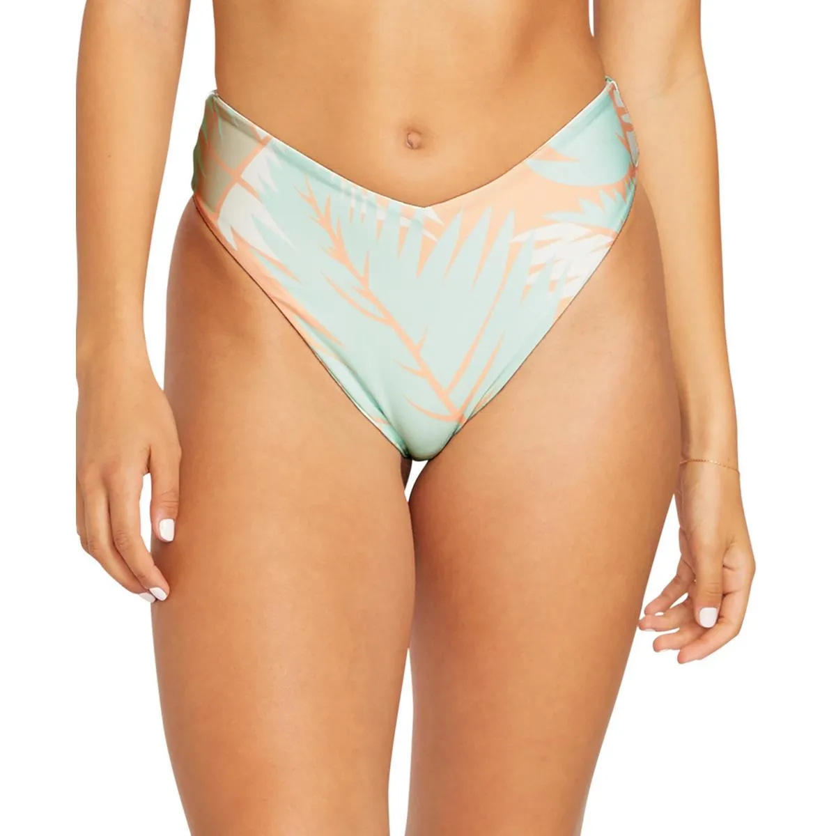 Juniors Womens Beachwear Printed Swim Bottom Separates