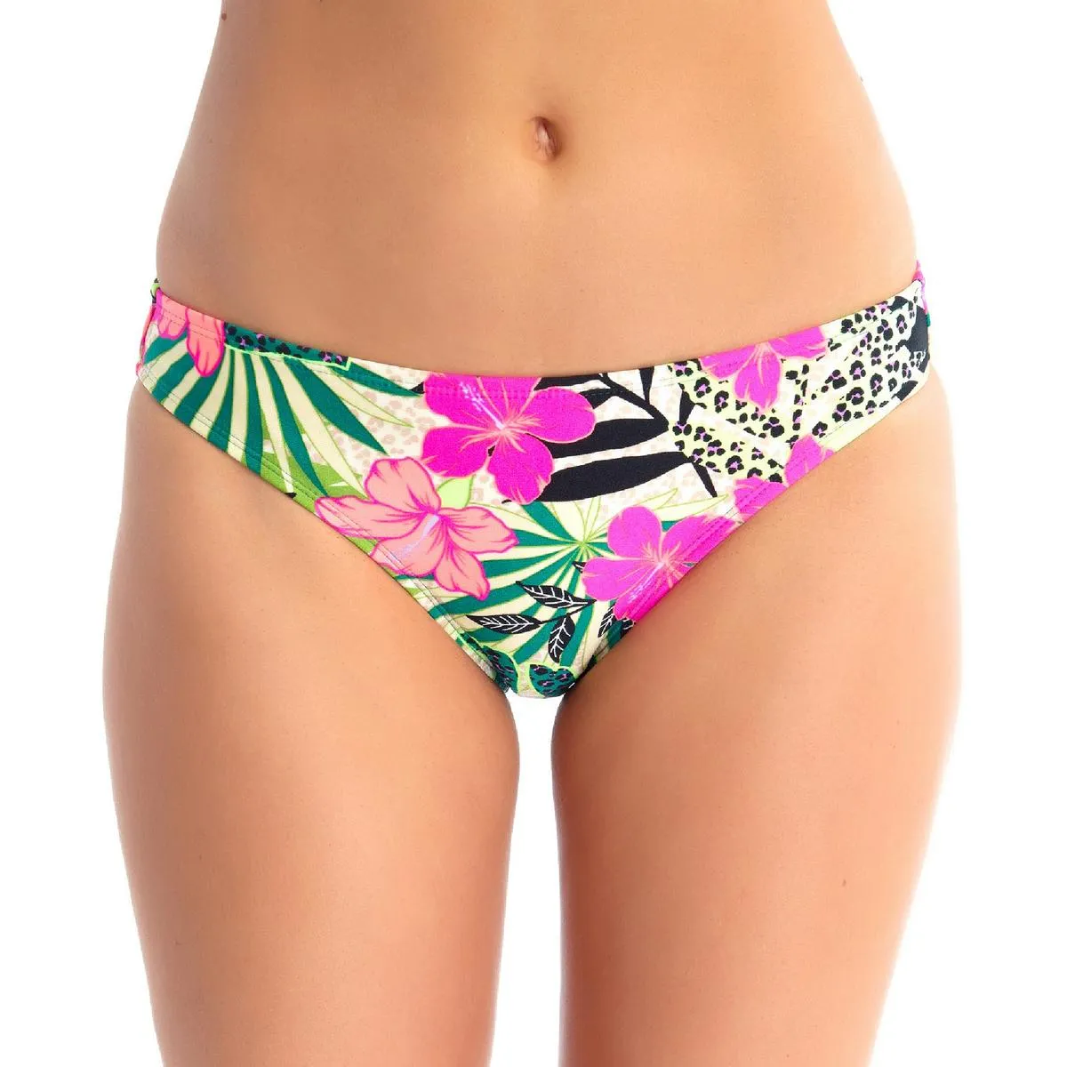 Juniors Womens Floral Hipster Swim Bottom Separates
