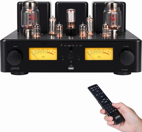 Juson Audio FTA88 180W KT88 Valve Tube Amplifier Class A HiFi Vacuum Amp with BT 5.0 Mosfet Single Ended Dual Mode Remote aptX-HD integrated amplifier,stereo receiver,hi-fi amp combo,