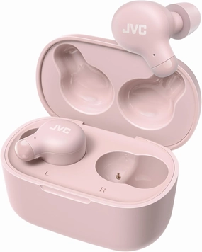 JVC Marshmallow True Wireless Bluetooth 5.3 Earbuds  28H Battery, Memory Foam Earpieces for All-Day Comfort, IPX4 Water Resistant, Mic, Compact Case, for iPhone & Android wireless earbuds,Bluetooth earphones,true wireless stereo,