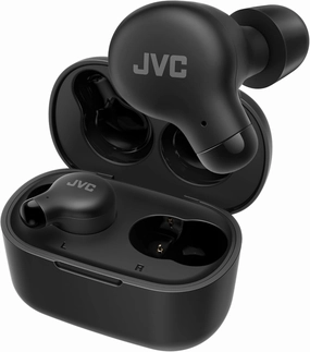 JVC Marshmallow True Wireless Bluetooth 5.3 Earbuds  28H Battery, Memory Foam Earpieces for All-Day Comfort, IPX4 Water Resistant, Mic, Compact Case, for iPhone & Android wireless earbuds,Bluetooth earphones,true wireless stereo,