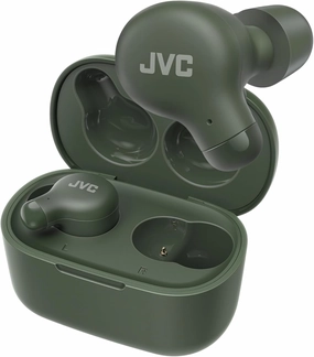 JVC Marshmallow True Wireless Bluetooth 5.3 Earbuds  28H Battery, Memory Foam Earpieces for All-Day Comfort, IPX4 Water Resistant, Mic, Compact Case, for iPhone & Android wireless earbuds,Bluetooth earphones,true wireless stereo,