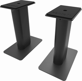 Kanto SP9 Rising Desktop Speaker Stands for Small/Medium Bookshelf Speakers & Compact/Mid-Size 2-4 Studio Monitors | 8.3" Tall | Black | Pair speaker stands,monitor stands,floor speaker holders,