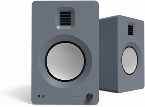 Kanto TUK Powered Speaker with Headphone Out | Built-in USB DAC | Dedicated RCA with Phono Pre-amp | Bluetooth | AMT Tweeter | 5.25" Driver | Pair | Matte Grey reference headphones,neutral sound headphones,monitor headphones,