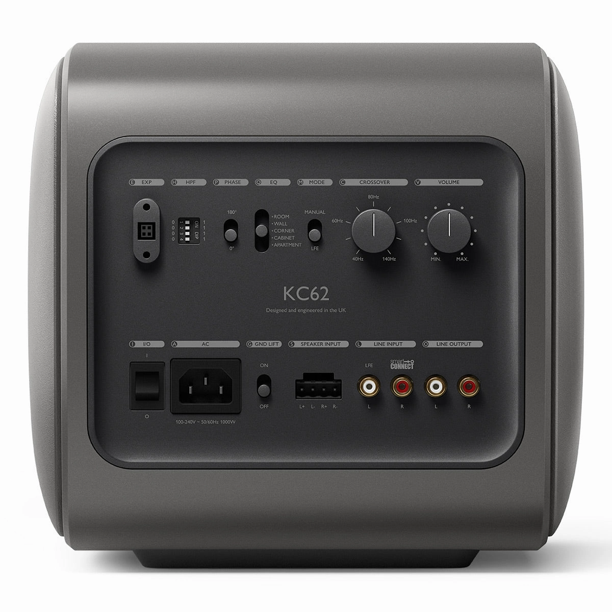 KEF K62 Dual 6.5" Subwoofer (Titanium)