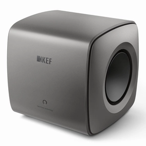 KEF K62 Dual 6.5" Subwoofer (Titanium) Subwoofers,Bass Speakers,Woofers