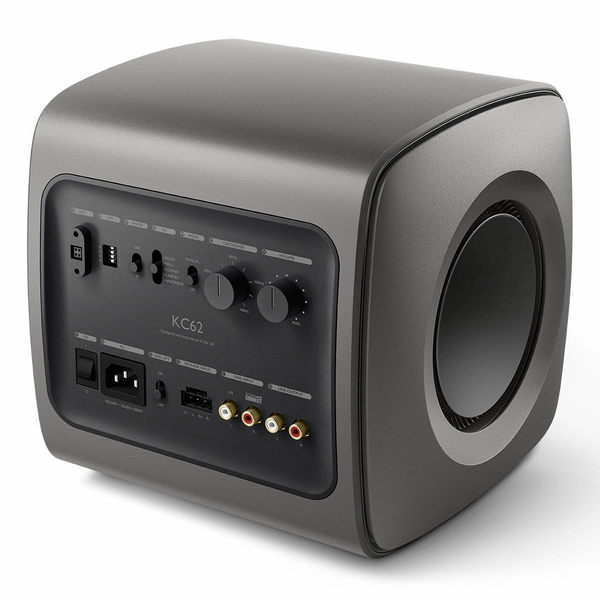 KEF K62 Dual 6.5" Subwoofer (Titanium)