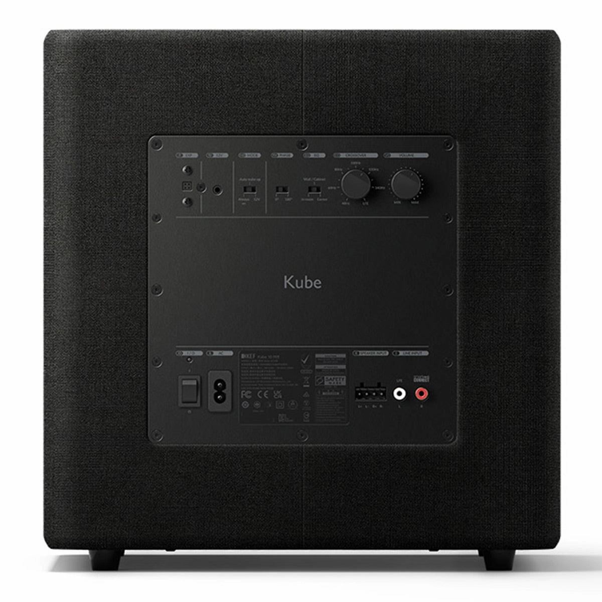KEF Kube 12 MIE 10" Subwoofer (Gloss Black)