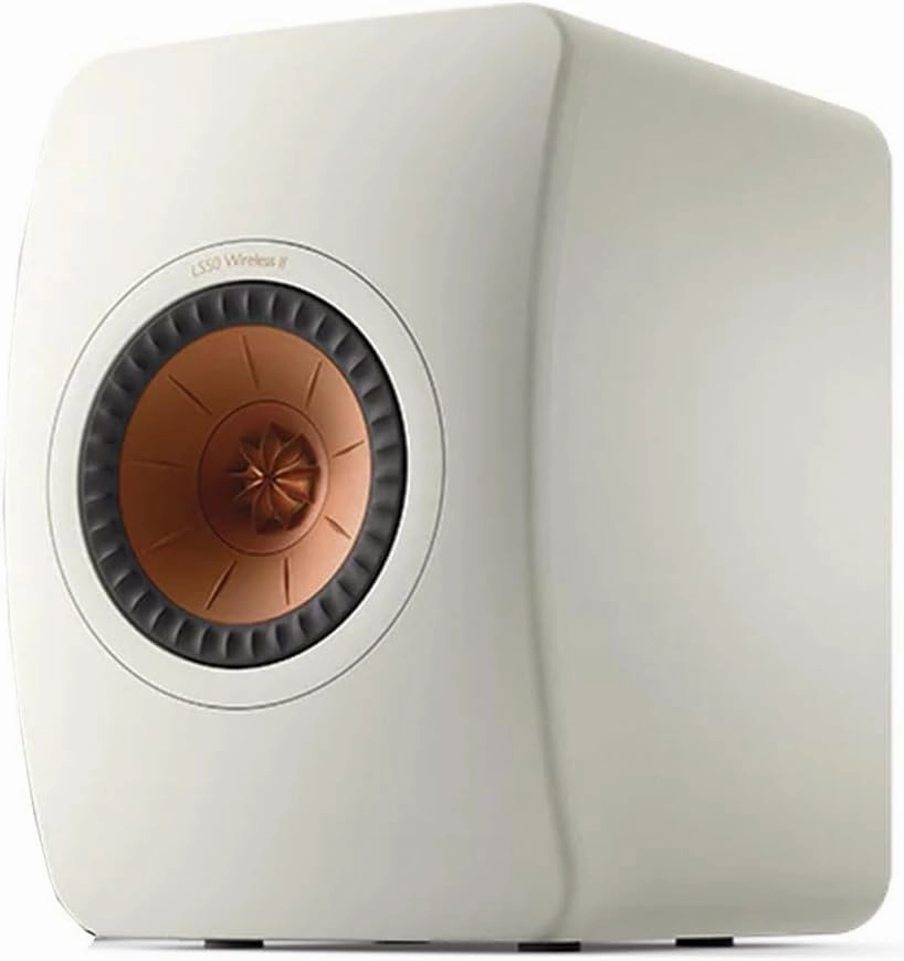 KEF LS50 Meta Passive Bookshelf Speakers - Pair (Mineral White)