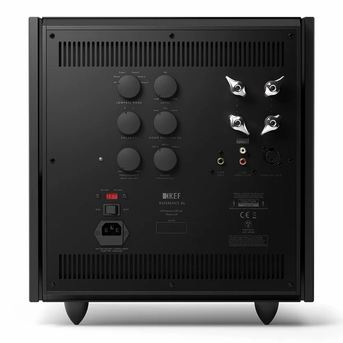 KEF Reference 8b Subwoofer (Luxury Gloss Black)