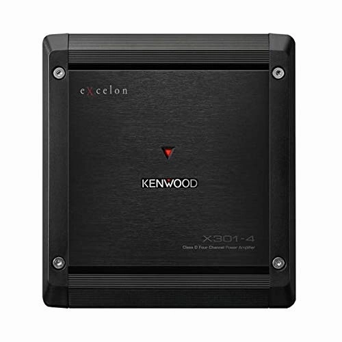 Kenwood eXcelon X301-4 Class D 4 Channel Power Amplifier (Renewed) power amplifier,stereo amp,hi-fi power amp,