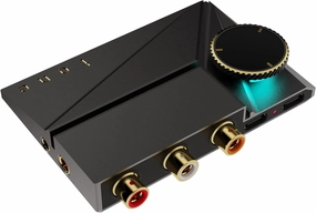 Khadas DAC Amp Tone2 Pro | Desktop Digital Analog Converter -Headphone Amplifier with USB-C/USB-C(I2S) Inputs/Outputs: 3.5mm Unbalanced / 4.4mm Balanced/RCA - MQA DECODER (Black) balanced output player,audiophile player,hi-res digital player,