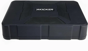 Kicker 11HS8 8 150 Watt Hideaway Compact Car Audio Powered Subwoofer Sub HS8 audiophile subwoofer,active subwoofer,low frequency speaker,