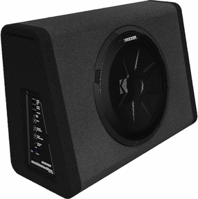 Kicker 11PT250 BassStation 10" Powered 100-Watt RMS Loaded Enclosure audiophile subwoofer,active subwoofer,low frequency speaker,