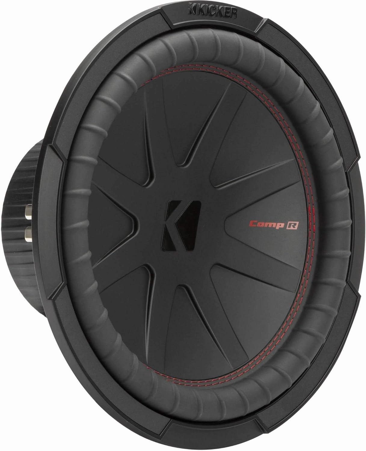 Kicker 48CWR122 CompR 12" Subwoofer, DVC, 2-ohm audiophile subwoofer,active subwoofer,low frequency speaker,